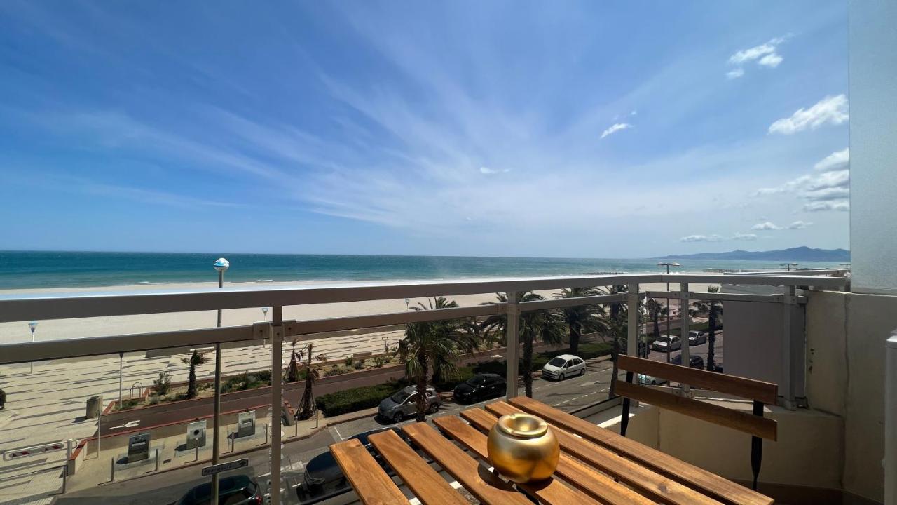 Appartement Cosy, Vue Mer Avec Parking Privatif Canet-en-Roussillon Exteriér fotografie